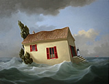 surrealist paintings by Samy Charnine 